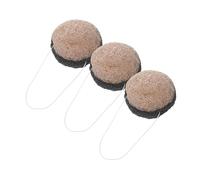 Homoyoyo 3 Piezas Face Cleaning Sponge Activated Pads Double-sided Exfoliating Sponges For Deep Facial Cleansing Reusable Makeup Remover For Men And Women Daily Skincare