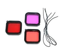 Homoyoyo 3 Piezas Filtro Protector Buceo Cámara A Prueba Polvo Gafas Protectoras