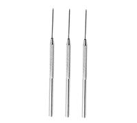 Homoyoyo 3 Piezas Herramientas de Aguja para Alfarería Inoxidable Utensilios para Manualidades Arcilla Punzón para Diseño y