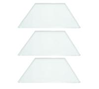 Homoyoyo 3 Piezas Ladrillo de Vidrio Trapezoidal Lente de Vidrio Óptico para Explicar Óptica y Medir Índice de Refracción Equipo de Experimentación Física para Secundaria y Experimentos