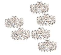 Homoyoyo 3 Series Hebilla De Zapato Brillar Diamante De Imitación Brillante Para Paseo De Imitación Nupcial Clips Decoración Accesorios Casarse Hechizas Boda Pedrería 2 Piezas X 3