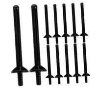 Homoyoyo 30 Piezas Depilatorias de Cera para Nariz Aplicadores Negros con Cabeza Redondeada para Eliminación y Práctica de Nasal sin Diseño Ergonómico para Femenino