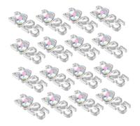 Homoyoyo 30 Piezas Gemas para Uñas Diseño con Brillo Colores Surtidos Decoración Uñas Aleación para y Joyería