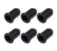 Homoyoyo 30 Tapones para Cuerda de Guitarra Negros, Virolas Pasantes para Montaje a Través del Cuerpo, Hebillas de Sujeción para Reparación y Reemplazo, Accesorios para Guitarra Eléctrica