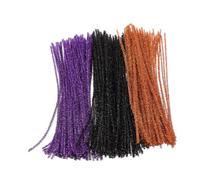 Homoyoyo 300 piezas Limpiapipas Chenilla Brillante para Manualidades DIY Varillas Decorativas para Educativos Colores Aleatorios Paquete de Manos Color Aleatorio Color Aleatorio