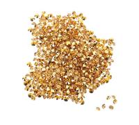 Homoyoyo 3000 Piezas Decoraciones De Diamantes Acrílicos Piedras Acrílicas Transparentes De Espalda Plana Vhinestones Para Manualidades De Bricolaje Tazas De Imitación Dorado El Plastico