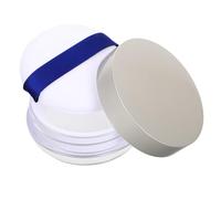Homoyoyo 30g Caja de Vacío para Polvos Sueltos con Borla para Guardar y Aplicar Polvos para Maquillaje de Cara Mujer y Almacenamiento de Cosméticos