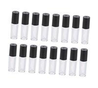 Homoyoyo 30piezas Frascos De Brillo Labial Tubo Vacío De Esmalte De Labios Mini Botellas De Plástico Vacías Para Brillo Labios Aplicador De Varita Para Maquillaje