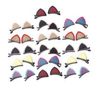 Homoyoyo 32 piezas Pinzas para Pelo Orejas de Gato Colores Surtidos Pinzas Delicadas para Mujeres y Niñas Accesorios para Peinados Fiestas y Diario