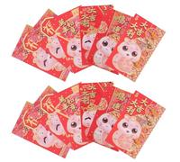 Homoyoyo 36piezas Obsequio Sobre Rojo Para Año Serpiente Sobres Rojos Chinos Del Festival De Primavera Sobres Mixtos Para Dinero y Suerte