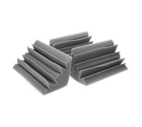 Homoyoyo 3piezas Algodón Aislante Acústico De Frecuencia De Graves Para Esquinas Material Fonoabsorbente Espumas Fonoabsorbentes Suministros Para Ktv Cine y Barra De Sonido