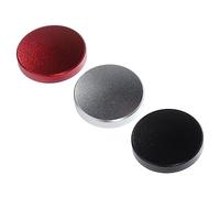 Homoyoyo 3piezas Botón De Disparo De Aleación De Aluminio Unidades Accesorio De Superficie Cóncava Reemplazo De Botón De Disparo para Cámara y para Uso Fotográfico