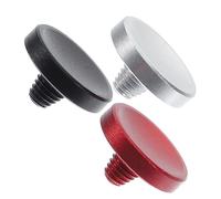 Homoyoyo 3piezas Botón de Disparo del Obturador de Cámara de Aleación de Aluminio Unidades Botón de Disparo para Cámara Accesorio de Superficie Cóncava