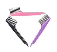 Homoyoyo 3piezas Cepillo de Limpieza Limpiador de Cepillos para Cabello Herramienta Limpiadora de Peines Removedor de Pelusa para Salón de Belleza Uso Salón