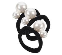 Homoyoyo 3piezas Coleteros De Perlas Elásticas Para Mujer y Niñas Accesorios De Cabello Chic y Atractivos Para Uso Diario