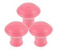 Homoyoyo 3Piezas Ejercitador Facial de Mandíbula para Tonificación y Reducción de Arrugas Herramienta de Levantamiento Facial Rosa para Ejercicio Bucal y