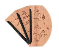 Homoyoyo 3piezas Quitapelusas Manual Para Ropa y Ropa De Cama Removedor De Pelusas Portátil Accesorios De Limpieza Para Sofás y Mascotas Diseñado Madera De Haya