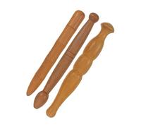 Homoyoyo 3piezas Raspador de Masaje de Madera para Acupresión y Reflexología de Pies Herramientas de Masaje para Terapia de Espalda y Experiencia de Spa Casa