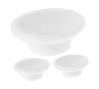 Homoyoyo 3piezas Tapón De Drenaje del Congelador De Goma Tapón De Orificio para Congeladores Horizontales Evita Fugas y Mantiene Limpios Uso Diario