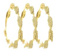 Homoyoyo 3piezas Tocado de Guirnalda Dorada Diadema Romana de Accesorio para Disfraz de Halloween Tocado de Novia para Fiesta