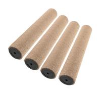Homoyoyo 4 Columnas Rascadoras de Yute para Gatos, Repuesto para Árbol de Interior, Compatible Tornillos M8, Protege Muebles y Soporta Gatos Grandes