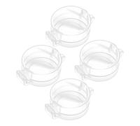 Homoyoyo 4 Cubiertas De Seguridad Para Perillas De Puerta - Protector Antisalto Para - Cerraduras De Manija De Puerta a Prueba De Diseño Transparente y Resistente