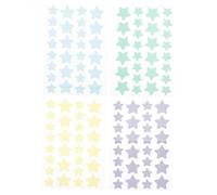 Homoyoyo 4 hojas Parches Faciales para Eliminar Manchas y Granos Diseño Estrellado para Cubrir Imperfecciones Fórmula Suave con Ingredientes Calmantes Accesorios de para Cuidado Personal