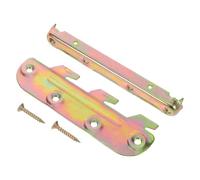 Homoyoyo 4 juegos Soportes para Riel de Cama de Alta Resistencia Tornillos Fijación y Diseño Compacto para Montaje Oculto Cabeceros y Pies de Cama