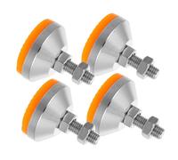 Homoyoyo 4 Piezas Ajustar pies Antideslizantes Tornillo Fin niveladores de Muebles Originales automático cocinar ser Equipo niveladores para maquinas Pesadas niveladores universales Caucho