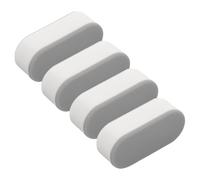 Homoyoyo 4 piezas Amortiguadores Adhesivos para Asiento Inodoro Tapones Antideslizantes y Antirruido para Tapa Wc Elevadores Cómodos y Fáciles de Instalar