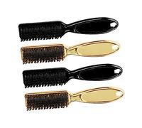 Homoyoyo 4 Piezas Cepillo Pelo Cepillo Barba Plumero Para Uso Salón De Peluquería
