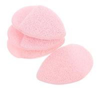 Homoyoyo 4 Piezas Esponja Facial Guante para Limpieza y Exfoliación, Pu | Suave y Reutilizable, Alta Absorción, Diseño Portátil Tipo Guante, para Rostro y Desmaquillado