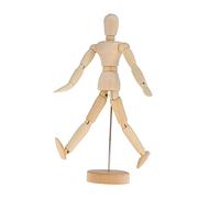 Homoyoyo 4 Piezas Figura De Dibujo De Madera Maniquí Articulado Móvil Con Base Para y De Artista
