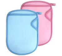 Homoyoyo 4 Piezas Guante Toalla De Baño Guantes Para Fregar La Piel Depurador De Espalda Manopla Exfoliante Guante De Ducha Mitones Pva Niño Limpiando Suministros Tómate Un Baño
