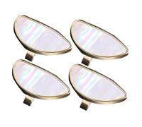 Homoyoyo 4 Piezas Paleta de Uñas Creativa Forma de para Colores Soporte Ligero y Fácil de Limpiar para Manicura y Decoración de Uñas para Exhibición y Fotos Mesa de Manicura