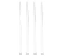 Homoyoyo 4 Piezas Regla de Empuje y Reutilizable de Mahjong Multifuncional de Cristal para Juegos de Mesa y Sala de Juegos en Casa