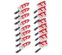 Homoyoyo 40 Piezas Metal Punk Nail Charms con Diseño de Cuchillo Sangriento para Halloween Decoraciones DIY para Manicura Creativa y Reutilizable