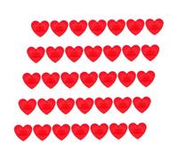 Homoyoyo 40 Piezas Parches de Corazón Vendajes Adhesivos Impermeables Flexibles Cuidado Piel Sensible Emergencias Exteriores Vendajes Forma Corazón Adultos Parches Transpirables Parche Cica