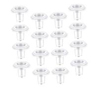 Homoyoyo 40 Piezas Tapones Riel Inferior para Persianas Horizontales Accesorios Cortinas con Tope para Cuerda Compatibles con Persianas de Ventana Recambios Prácticos y Duraderos