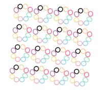 Homoyoyo 400piezas Cintas Pelo para Gomas Elásticas Cabello Que No Dañan el Cabello Accesorios Suaves para Pequeños Peinados Creativos