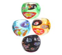 Homoyoyo 4piezas Anillos De Decorativos Para Mujer Anillo De Compromiso Efecto Joyería Para Niñas