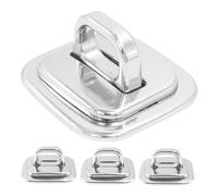 Homoyoyo 4piezas Bloqueo De Computadora Placa De Anclaje De Seguridad Compatible Ordenadores Portátiles y Candados Antirrobo Accesorio De Anclaje para Uso Oficina o Hogar