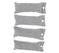 Homoyoyo 4piezas Bolsa Para Desodorante Desodorante Para Armarios Domésticos Práctico Bolsas De Bambú Reemplazables Para Artículos Hogar Eliminador De Olores Para Calzado y Coche