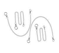 Homoyoyo 4piezas Cadena De Cintura De Metal para Jeans Cadena De Bolsillo De Repuesto Accesorios De Moda para Hombre Decorativa para Ropa