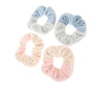 Homoyoyo 4piezas Coleteros De Pelo De Felpa Para Mujer Coleteros De Felpa Adornos Pelo Caballo Tocados Para Mujer Adecuados Trabajo Hogar