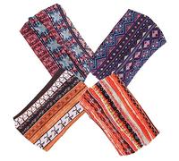 Homoyoyo 4piezas Diademas Para Mujer Bandas y Cómodas Adecuadas Para Yoga y Entrenamiento