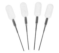 Homoyoyo 4piezas Frasco Gotero de Aceite Esencial Dispensador de Líquidos para Perfume Aceites Esenciales Agua o Maquillaje para Uso Doméstico Transferencia de Esenciales y Maquillaje