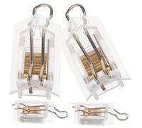 Homoyoyo 4piezas Persiana Veneciana Cerraduras Cable Accesorio Bloqueo Materiales Resistentes