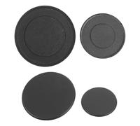 Homoyoyo 4piezas Tapa Quemador Gas para Estufa Cocina Cubierta Llama Compatible con Sabaf Repuesto Encimera Fácil Instalación y Limpieza Distribución Uniforme Llama Plana