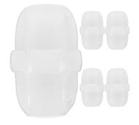 Homoyoyo 5 Barras Agitadoras Magnéticas Ptfe 3X6Mm para Laboratorio, Varillas para Mezcla en Placa Caliente, Kit para Agitación y Mezcla de Líquidos en Entornos Científicos Reutilizable